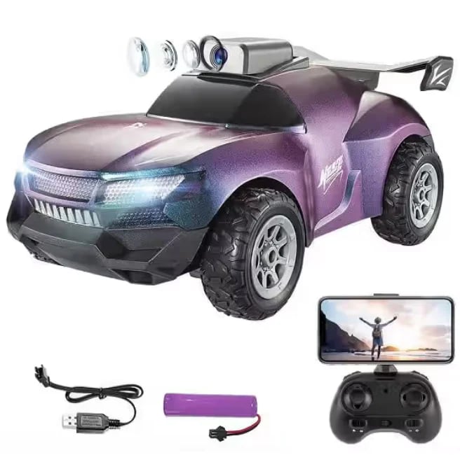 Remote Control High-Speed RC Car with HD Wireless Camera | WiFi FPV Racing Car with Phone App Controller 3