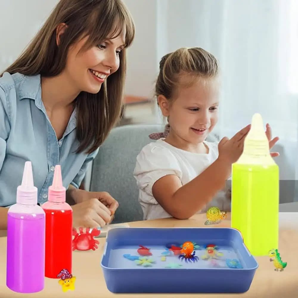 DIY Handmade 3D Creative ELF Water Magic Gel Kit (3 Pcs) | Fun DIY Gel Art Craft Set for Kids 7