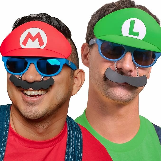 Kids Mario Bros Sunglasses | Cartoon-Themed UV Protection Fashion Glasses for Boys & Girls 4