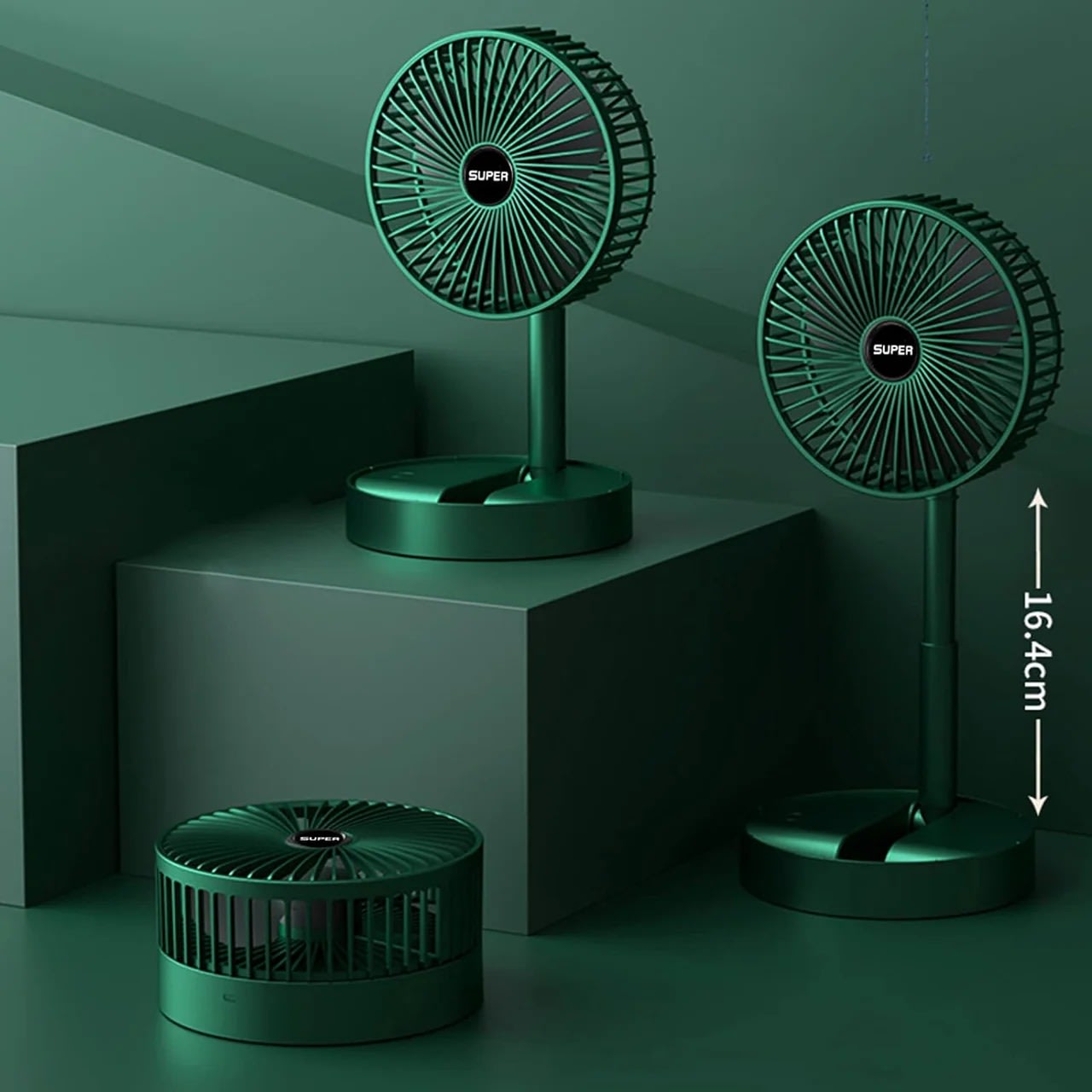 Portable Rechargeable Cooling Fan | Mini USB Handheld & Desktop Fan with Adjustable Speed 3