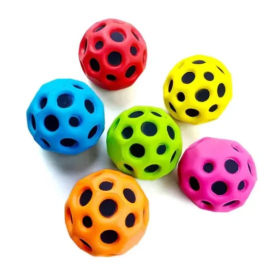 Super High Bouncing Space Moon Ball | Ultra Bounce Sensory Ball for Kids Indoor & Outdoor Play 3