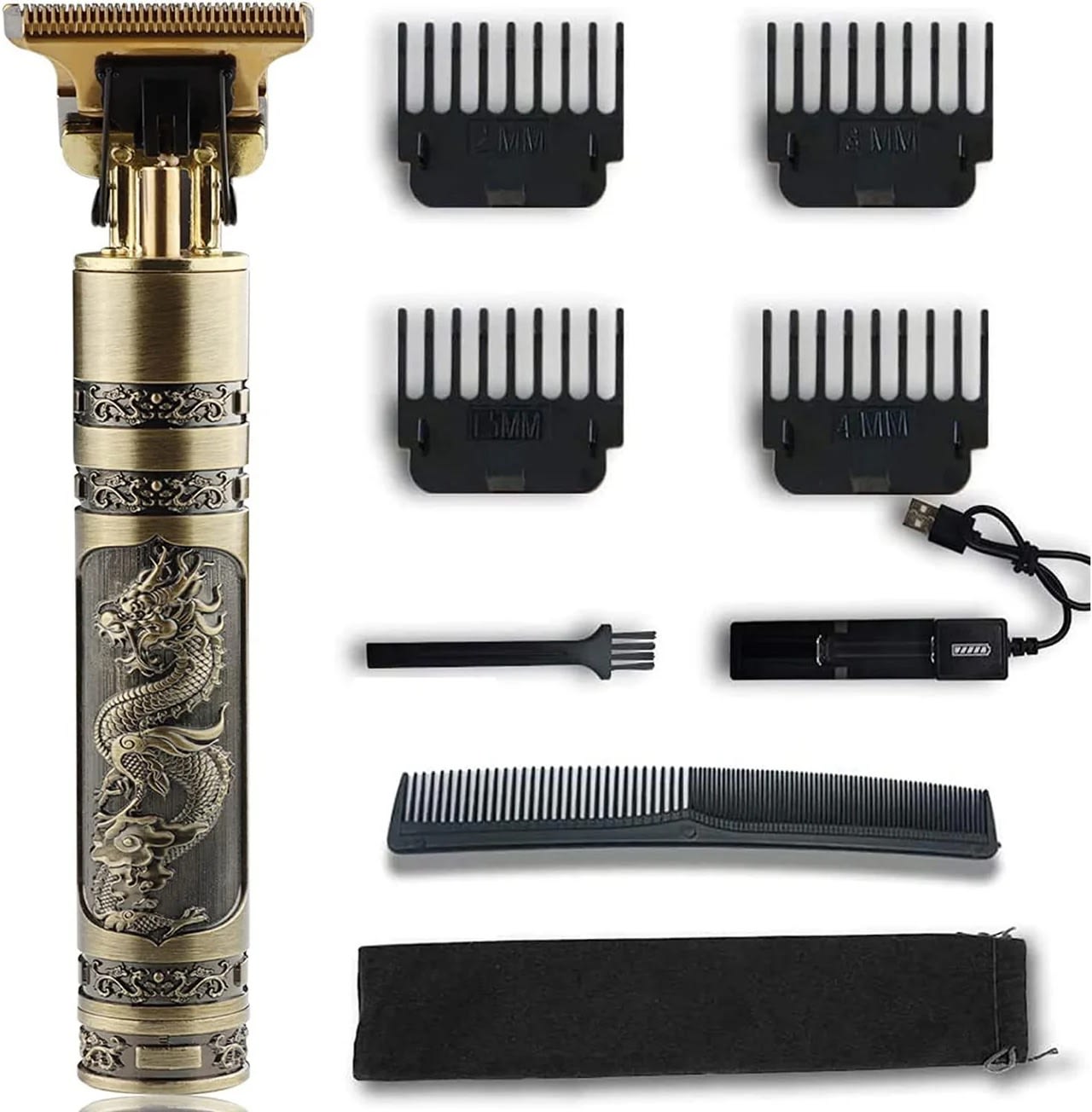 Papatoys T9 Professional Electric Hair Clipper – Cordless Precision Beard & Hair Trimmer 8