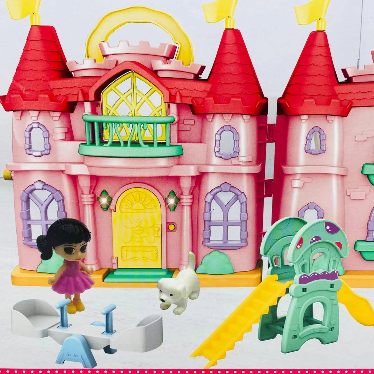 Luxury Doll House with Lights & Sounds – Interactive Playset for Kids alternate view