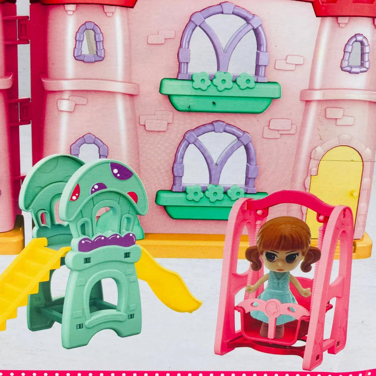 Luxury Doll House with Lights & Sounds – Interactive Playset for Kids 8