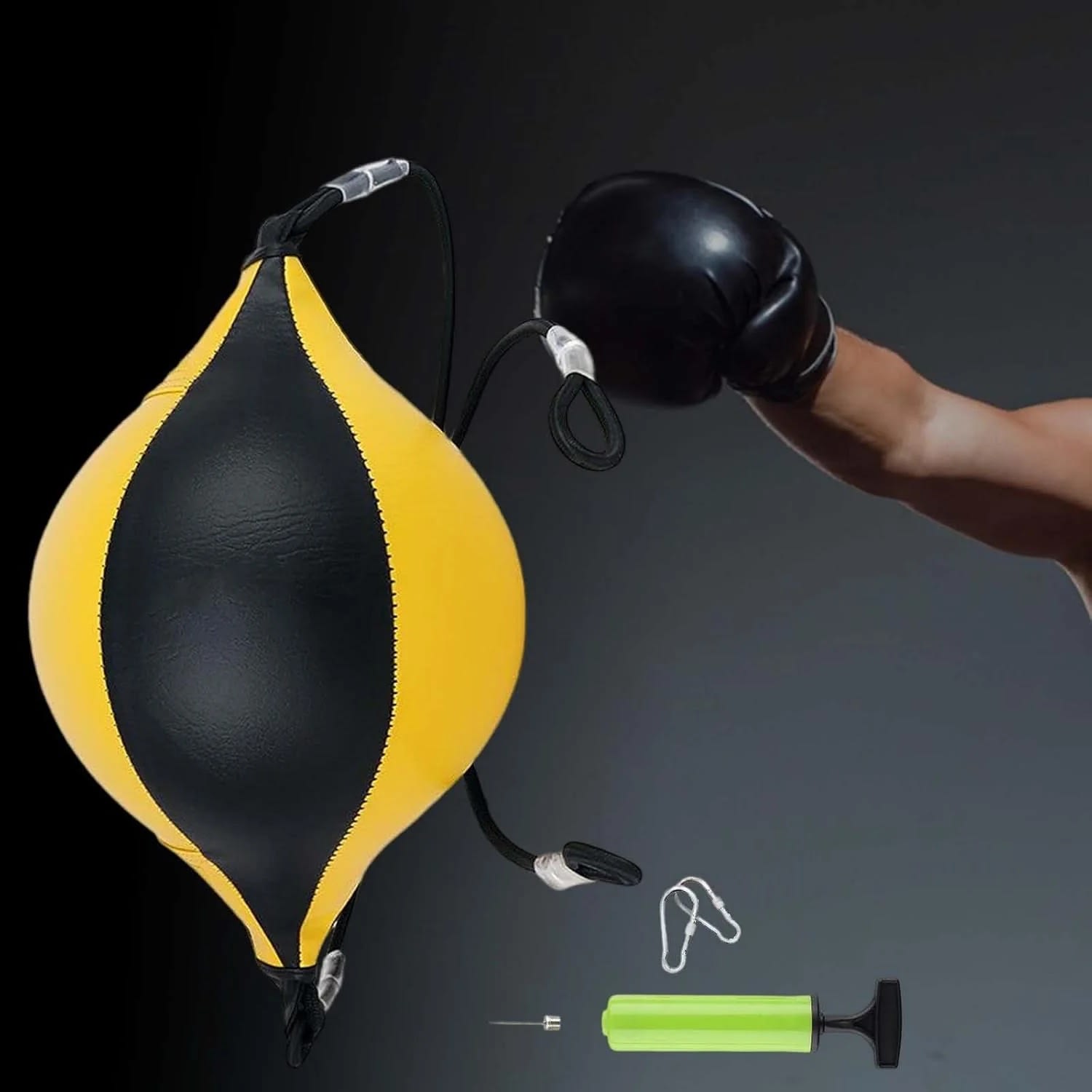 Boxing Sport Speed Bag Set – Punching Ball Training Kit for Kids & Adults 9