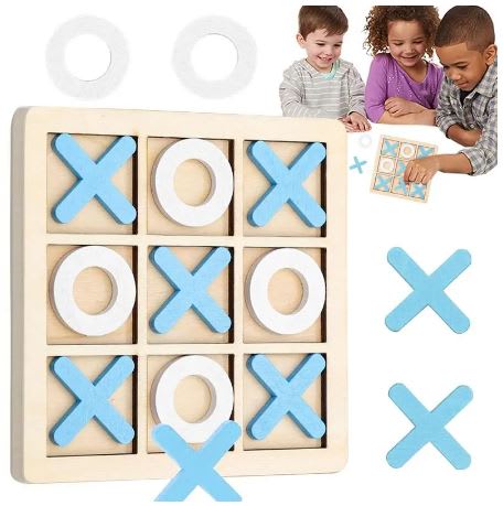 Tic Tac Toe XO Board Game for Kids – Funny Table Game for Family Fun 3