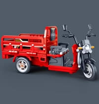 1:15 Scale Diecast Loader Rickshaw with Light, Sound & Smoke Effect