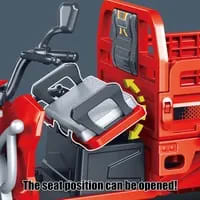 1:15 Scale Diecast Loader Rickshaw with Light, Sound & Smoke Effect 4