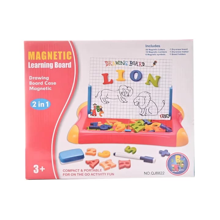 2-in-1 Magnetic Learning & Drawing Board for Kids – Educational Alphabet & Writing Toy 6