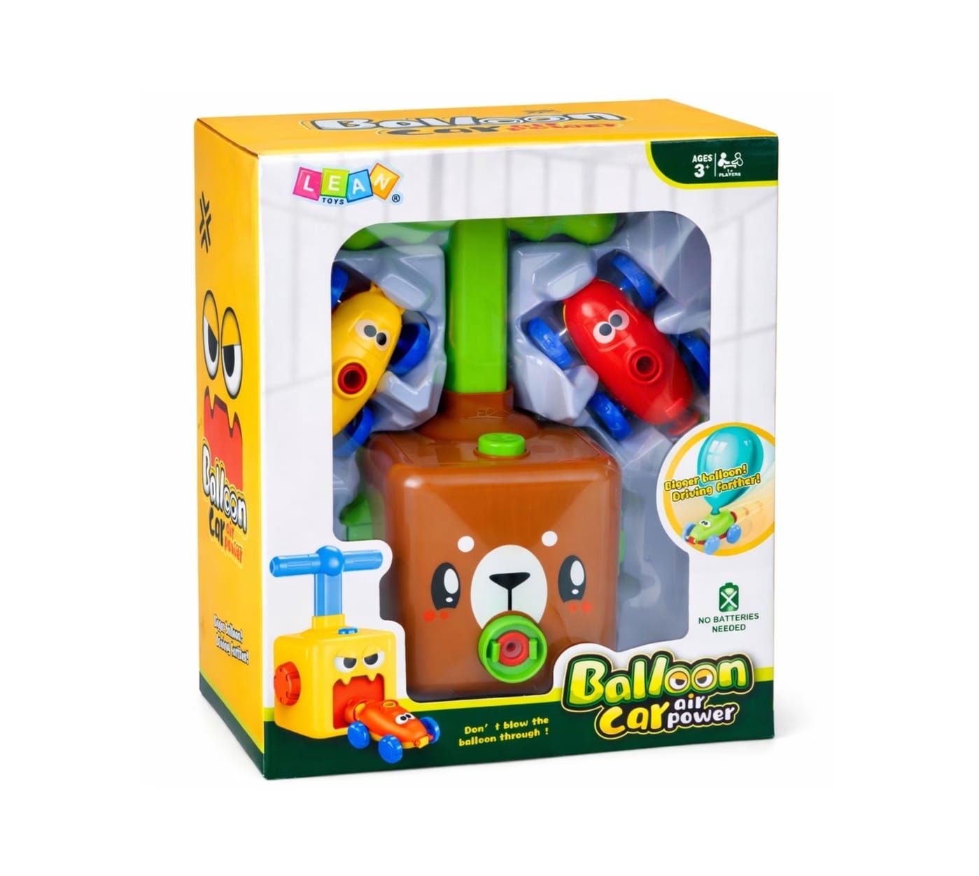 Air Balloon Powered Car Launcher Set for Kids – Balloon Rocket Science Toy