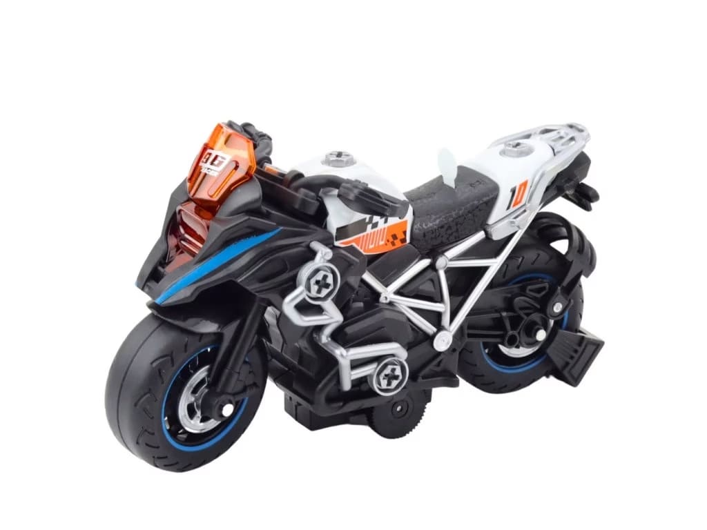 DIY Disassembly Racing Bike with Lights & Sounds – Take Apart Motorcycle Toy for Kids