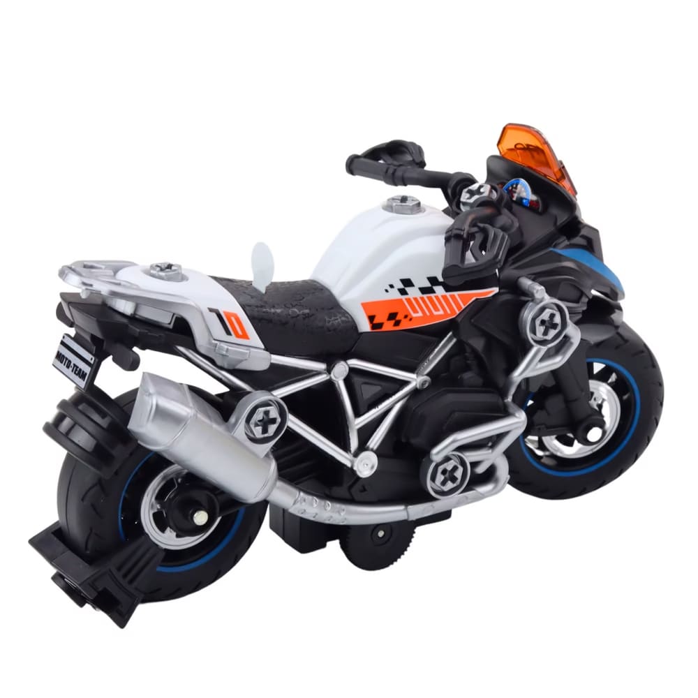 DIY Disassembly Racing Bike with Lights & Sounds – Take Apart Motorcycle Toy for Kids 3