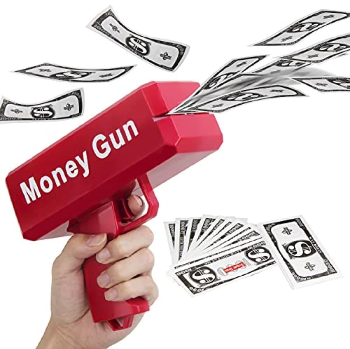 Super Money Gun for Wedding & Parties – Fun Rain Money Cannon Toy