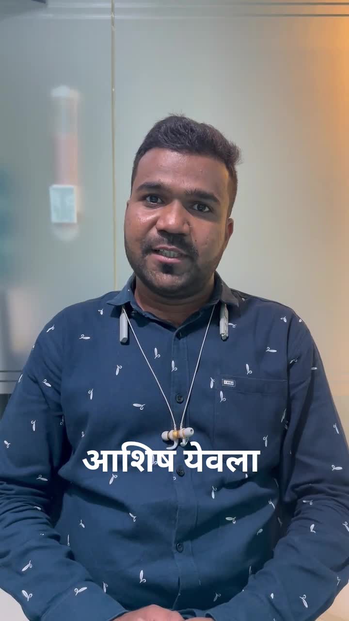 Ashish Yewla — video testimonial thumbnail