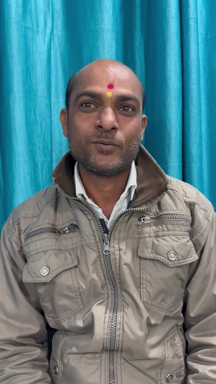 Raghunath Ahire — video testimonial thumbnail