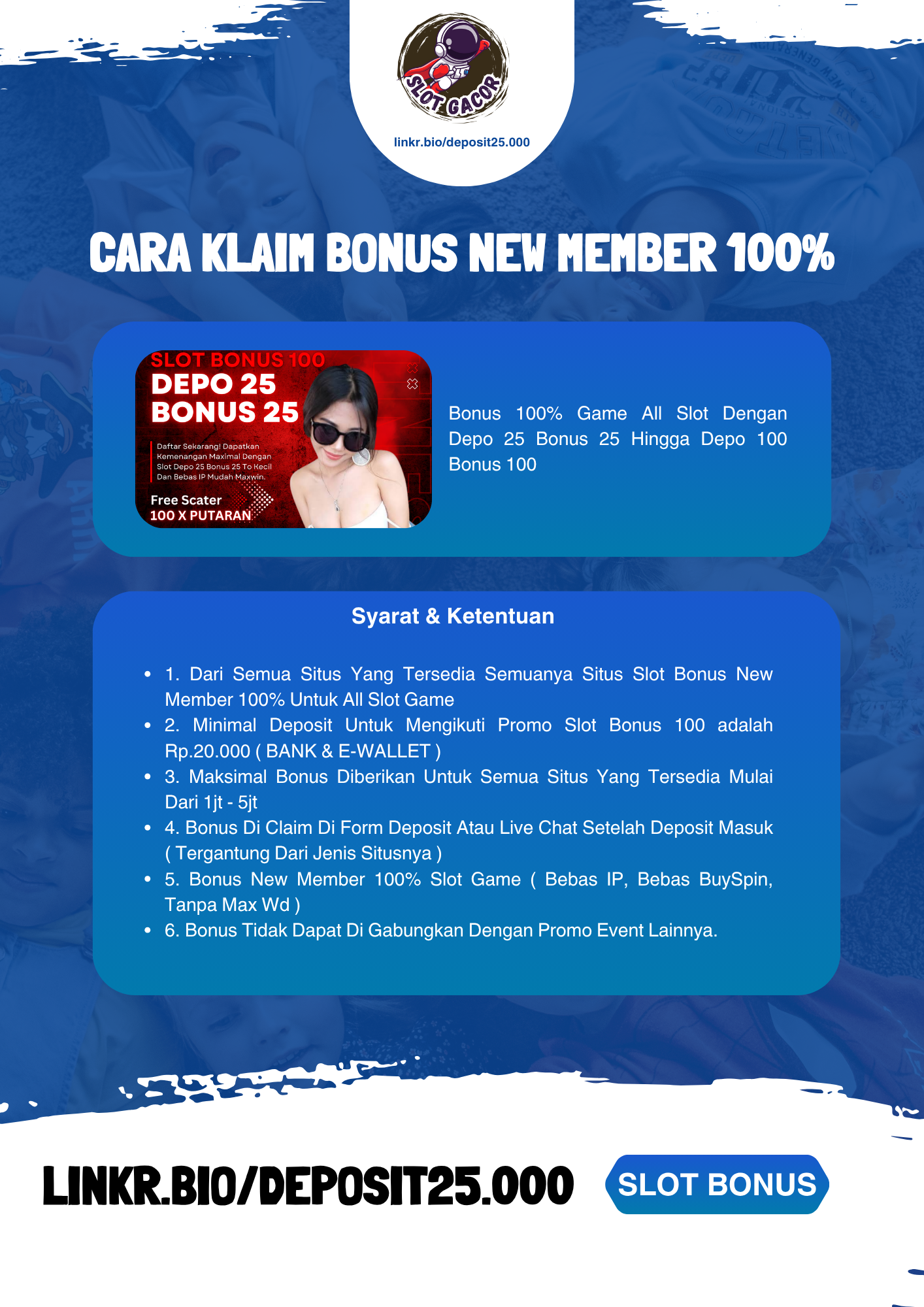 DEPO 50 BONUS 50: 50+ Daftar Situs Slot Bonus New Member 100 Klaim Bonus Harian