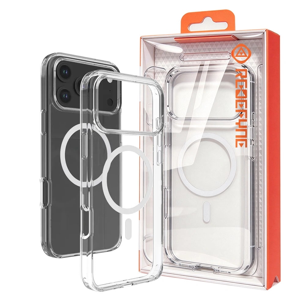 REDEFYNE Ice-transparent Anti-fall Case With Magnetic Ring, iPhone 18 Pro Max