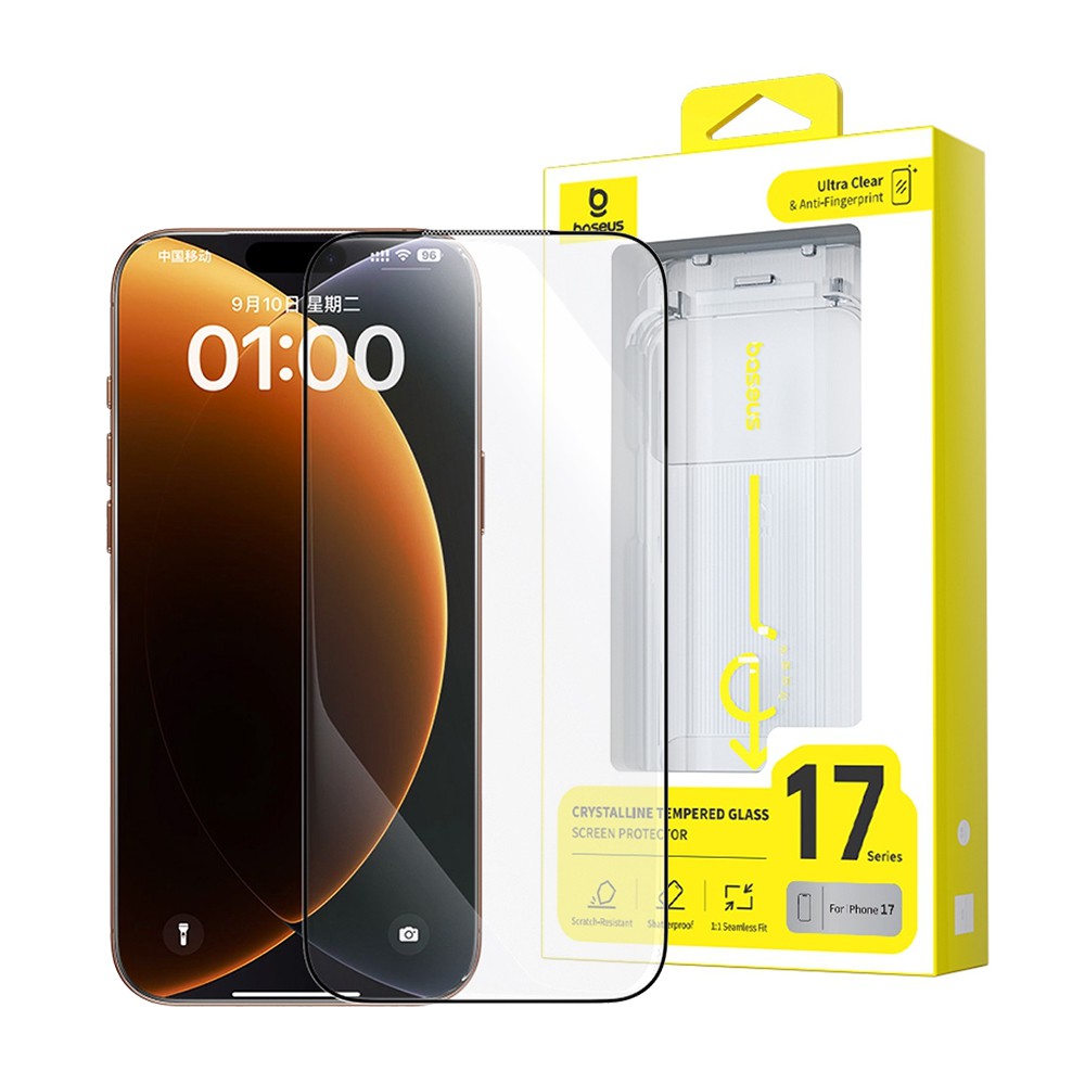 Baseus Crystal Diamond iPhone 17 Pro Max Glass