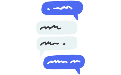 chat bubbles