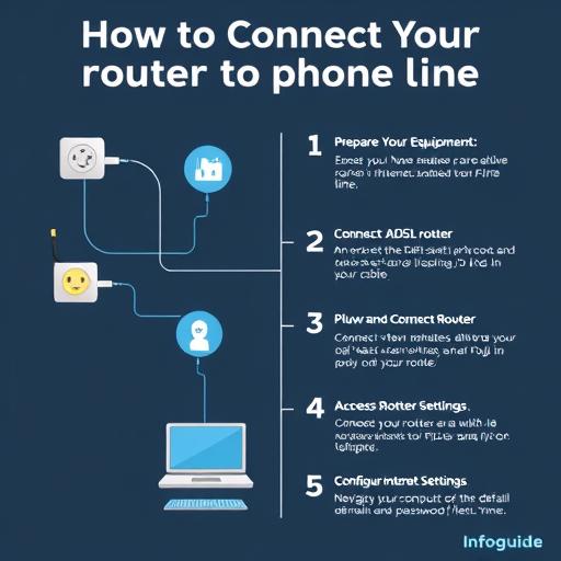 Подключение роутера к телефонной линии: пошаговое руководство