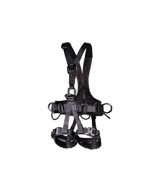 GOLDEN TOP EVO ALU BLACK - Full body harness