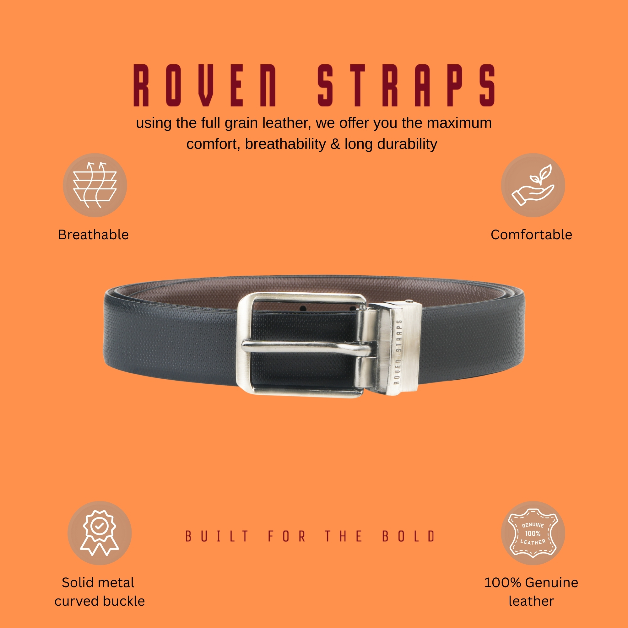 Roven Roven Straps | Premium Leather Belts