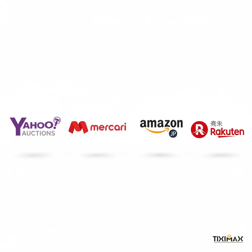 Các sàn thương mại điện tử Nhật Bản được Tiximax hỗ trợ mua hộ