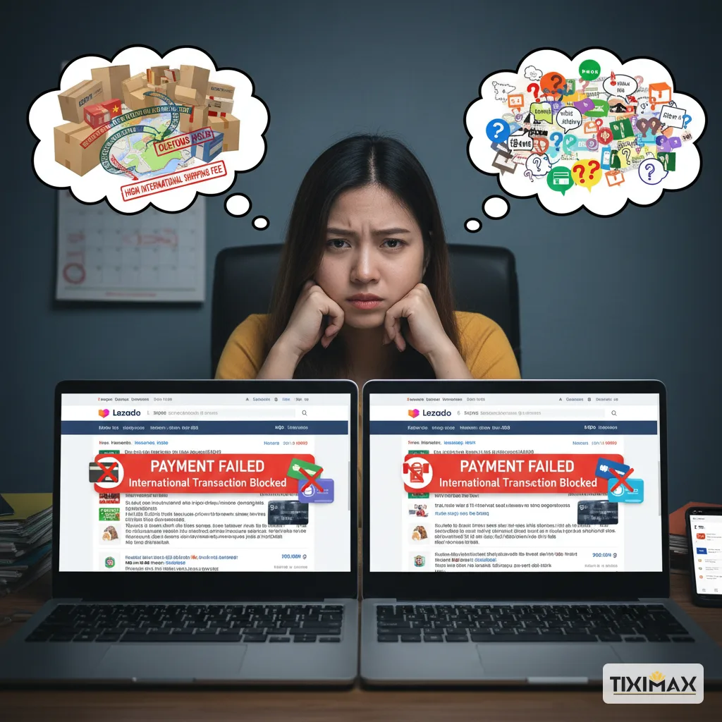 Thách thức khi mua hàng từ Lazada Shopee Philippines