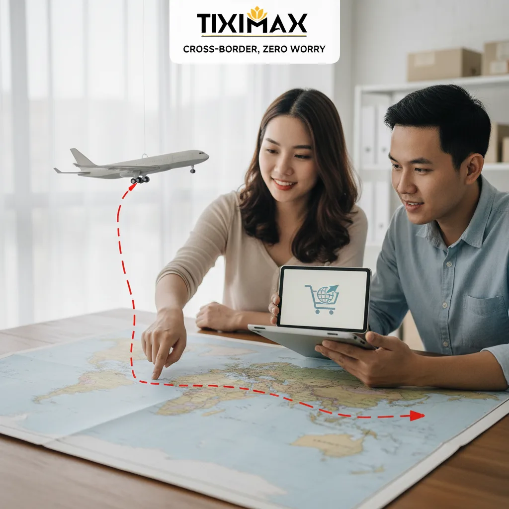 Người trẻ tính toán xem mua hàng trên amazon có mất phí ship không