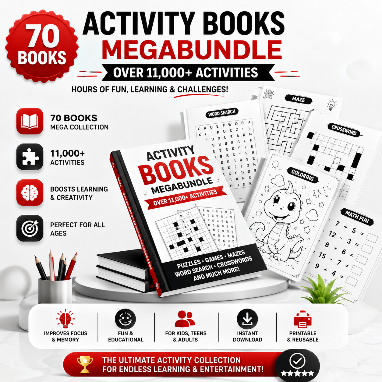 مجموعة ألعاب الألغاز Sudoku ReMarkable 2 وKindle Scribe