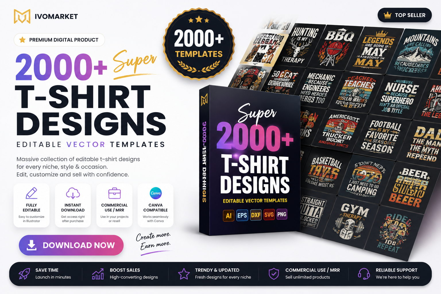 2000 Editable T-Shirt Designs | Expressive Fashion