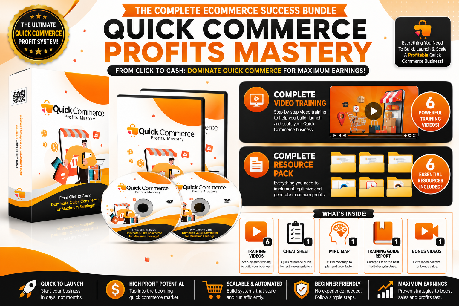 Quick Commerce Profits Mastery Video Course PLR