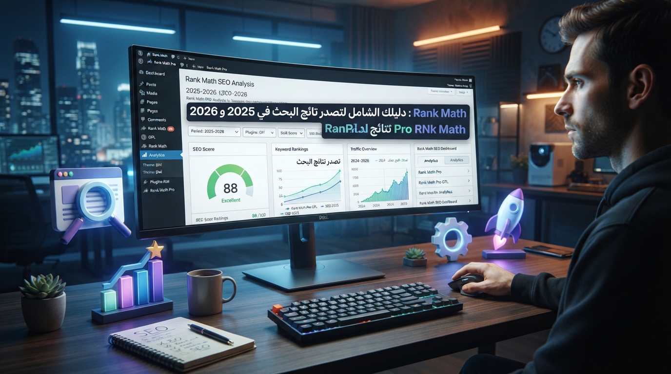 Rank Math Pro GPL: دليلك الشامل لتصدر نتائج البحث في 2025 و 2026
