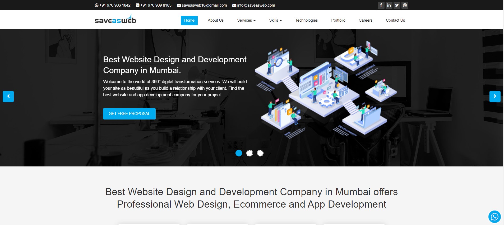 Top 10 Website Development Companies in Mumbai