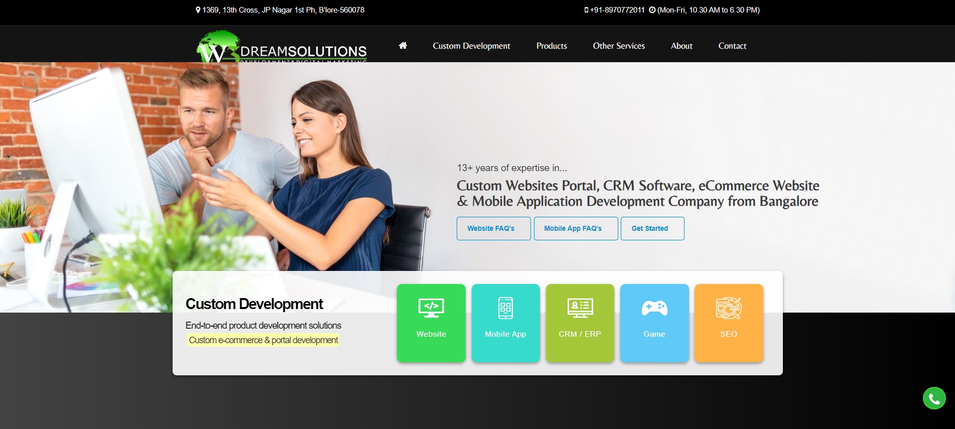Top 10 Website Designing Companies in Benglore
