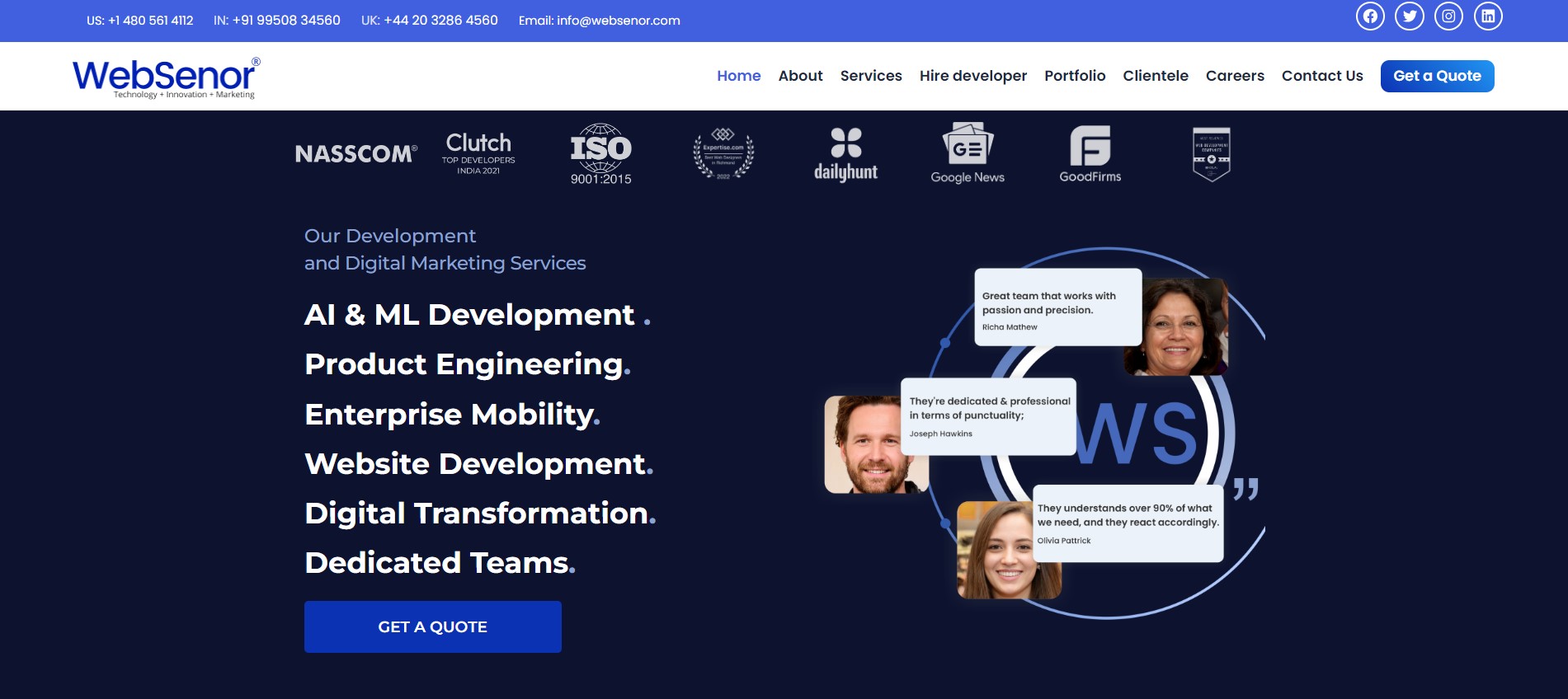 Top 10 Software Development Companies in Bengalore