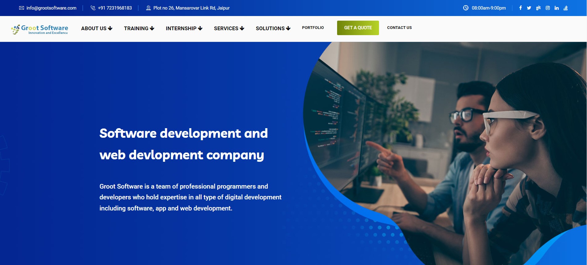 Top 10 Website Development Companies in Rajasthan