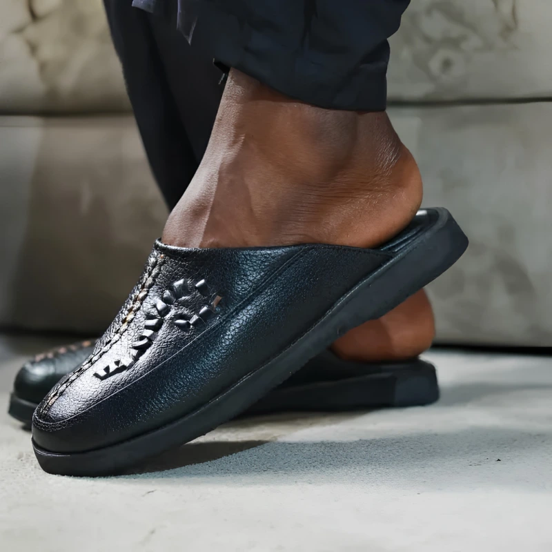 Babouche en cuir 2