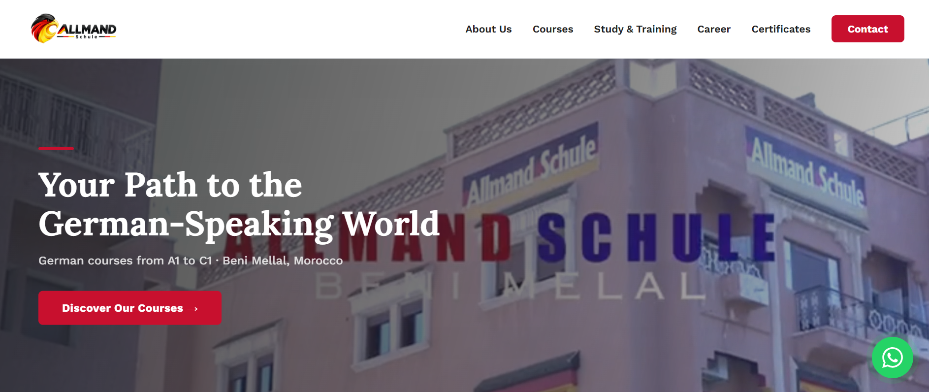 Allmand — Language school