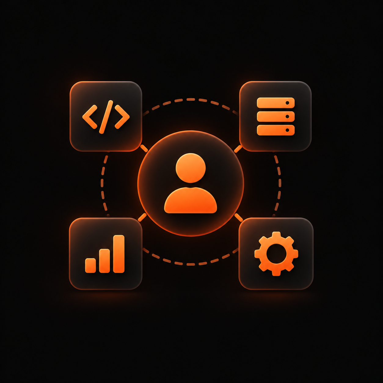 Full stack icon