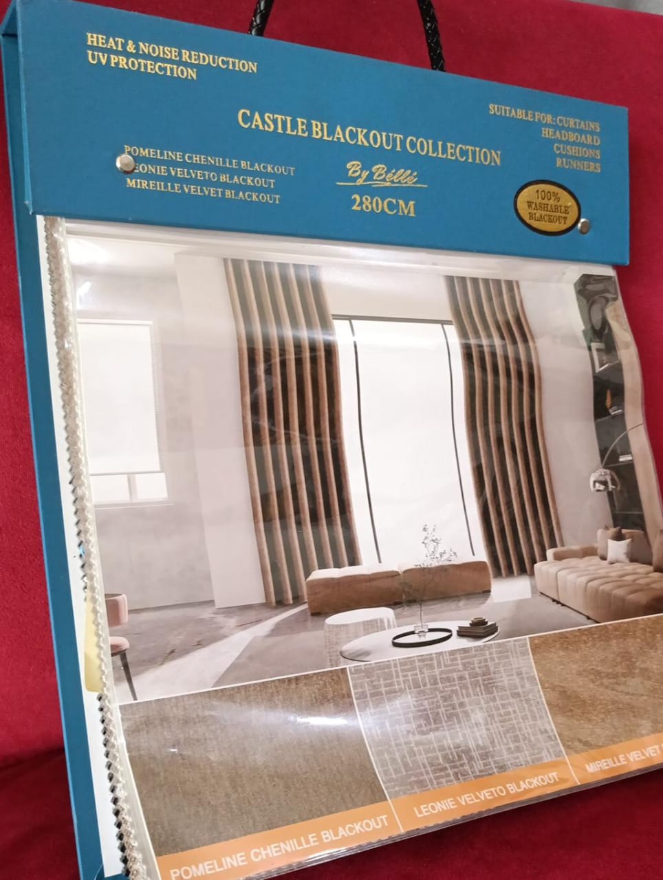 Castle Blackout Collection By Belle - Harga 450.000/mtr