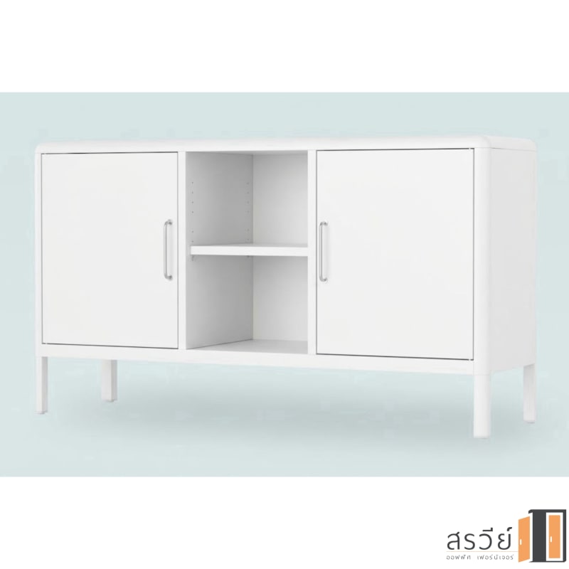 ตู้เหล็ก วางทีวี SURE รุ่น PU-862 สีขาว