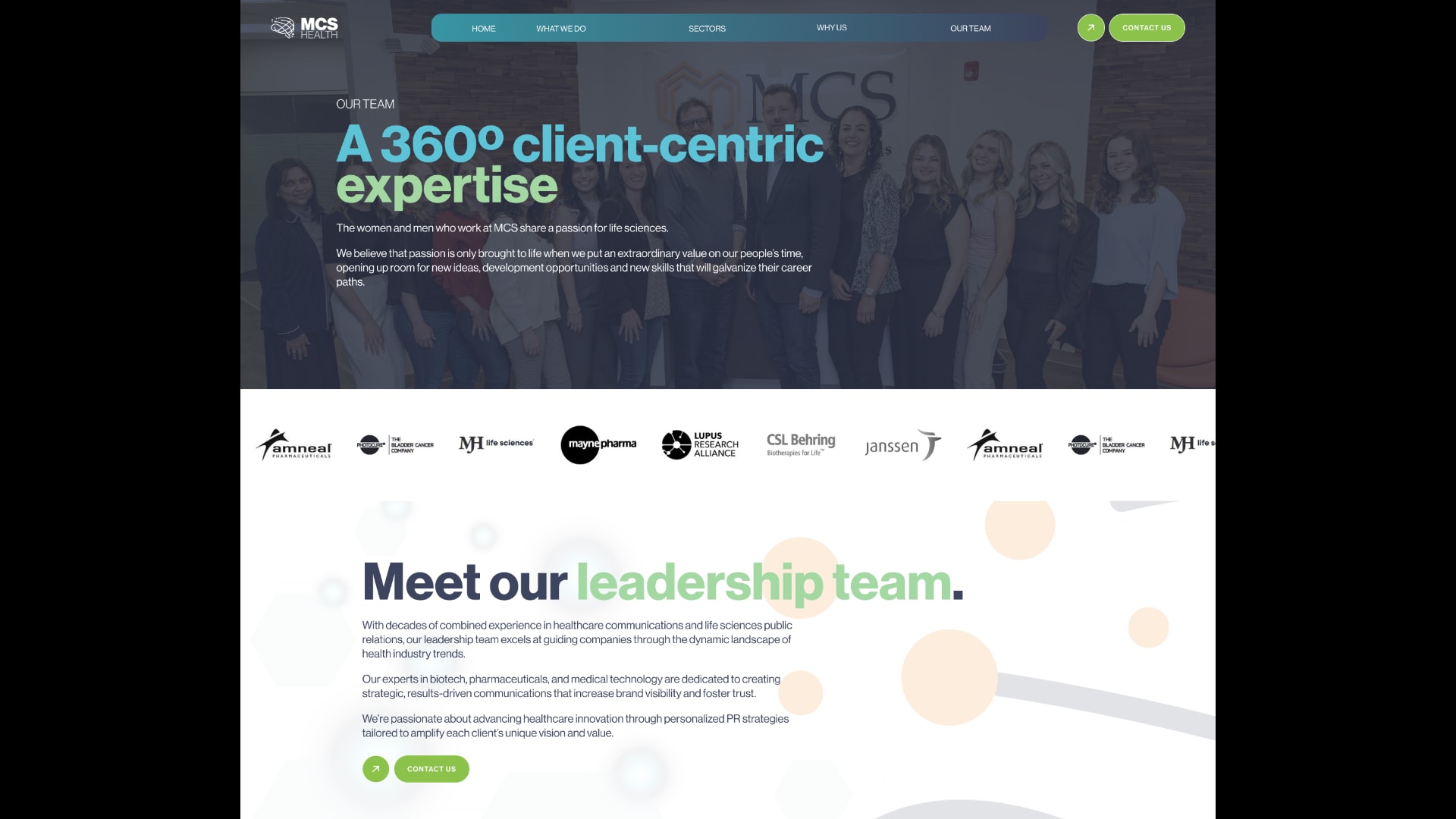 MCS Healthcare PR: slide 2