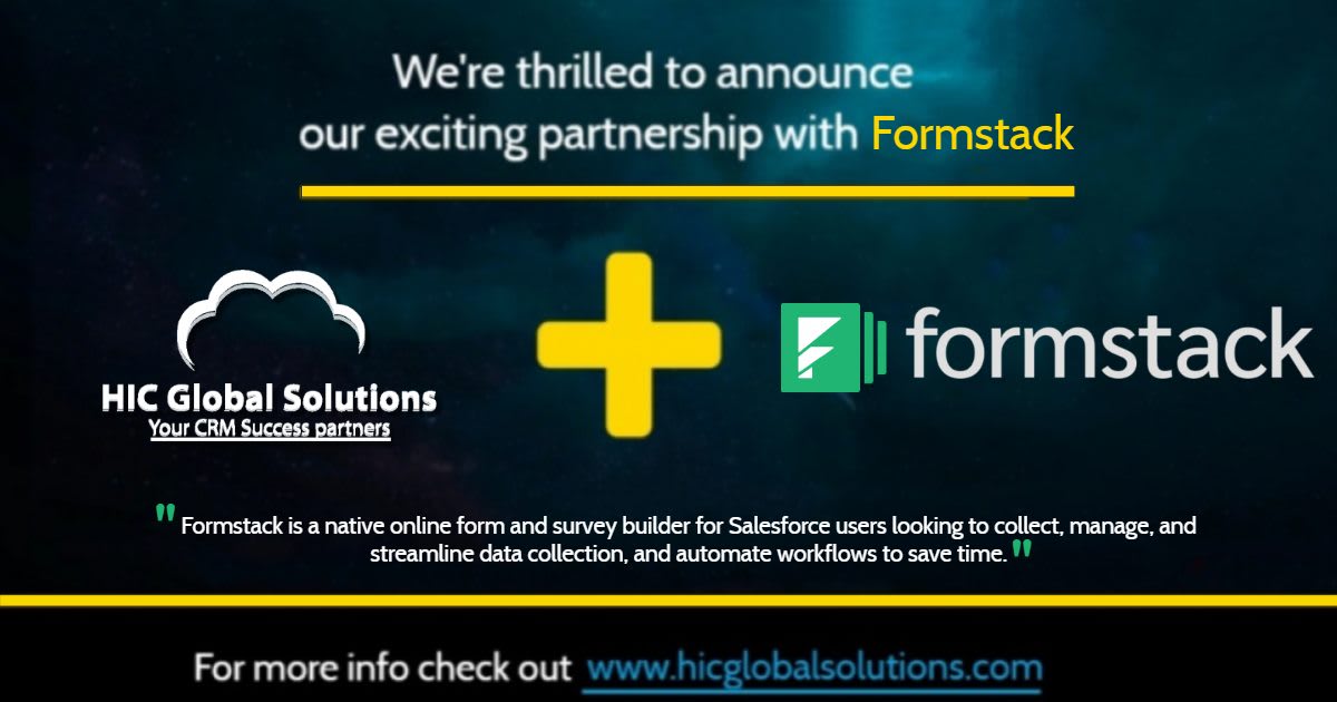 Formstack: Build Salesforce Forms & Surveys in just a few minutes