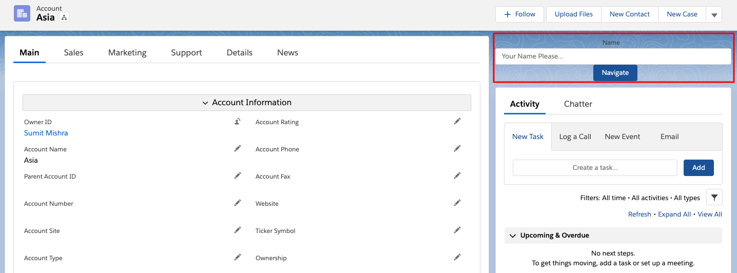 Salesforce lwc, Salesforce lightning web component