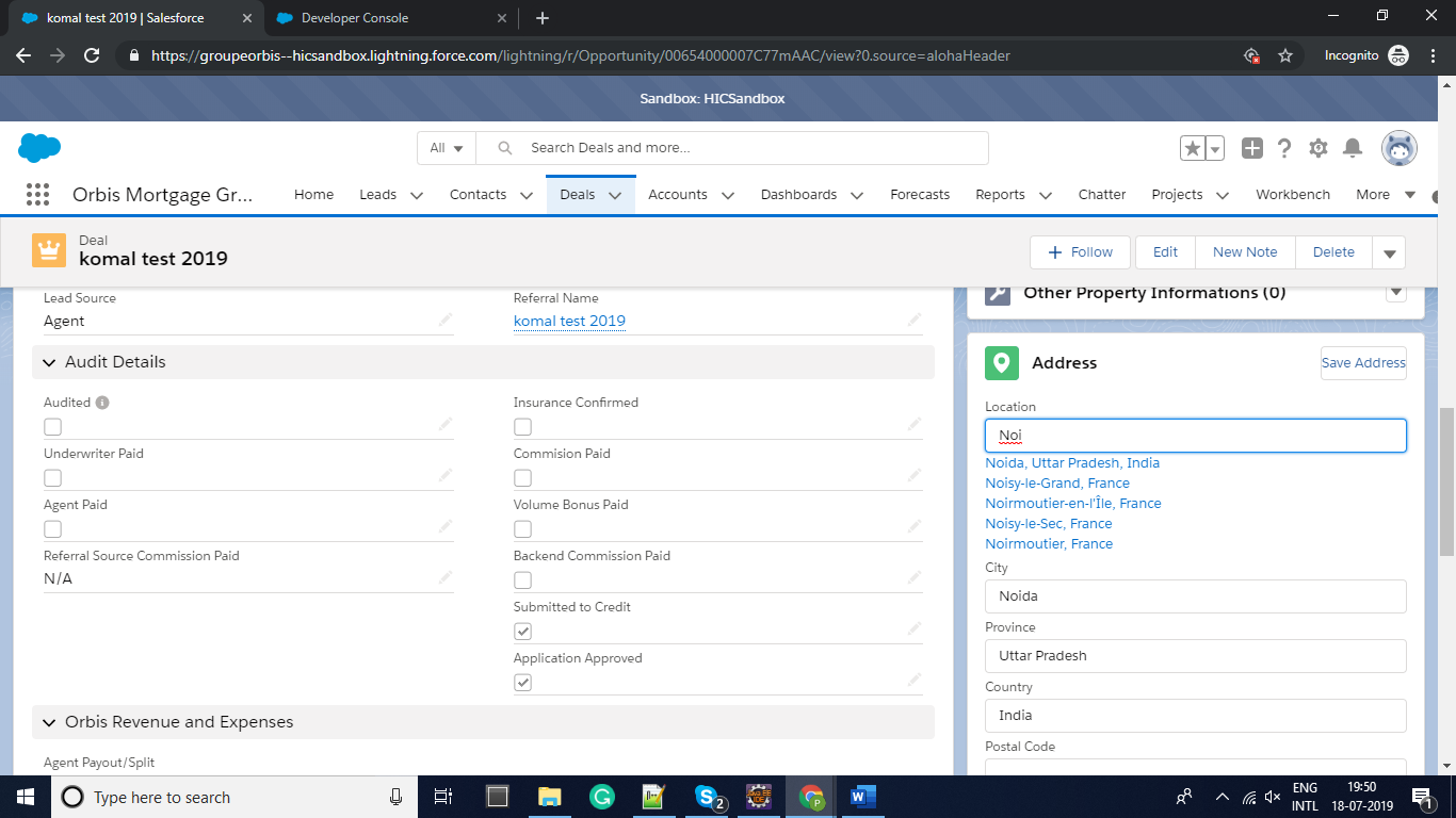 Address autofill features using Google Places API in Salesforce Lightning Components1