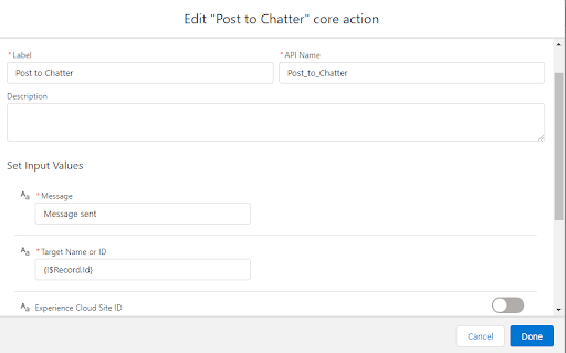 How to send Outbound Message using Lightning Flows in Salesforce?
