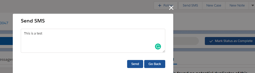 Salesforce twilio Integration 2