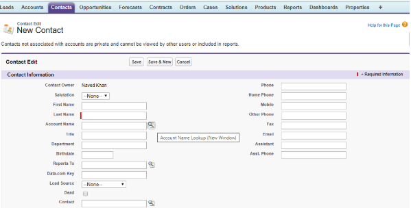 custom lookup field