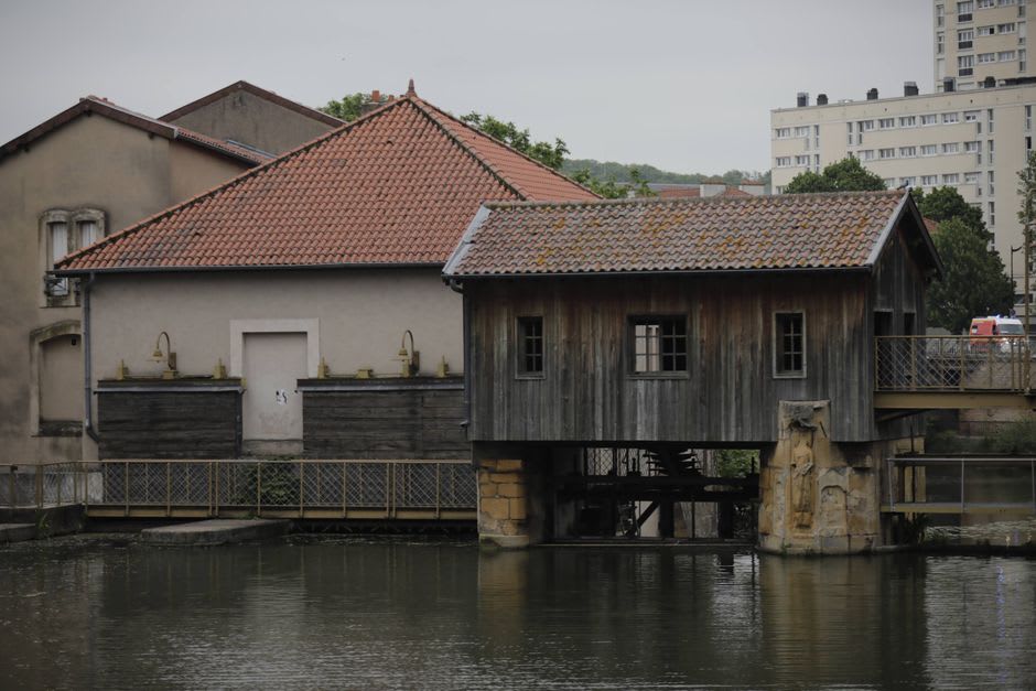 Restored historic fishing buildings at Grande-Grave within Forillon National Park